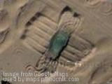 Some object in Gobi Desert, China
