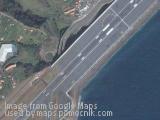 Unusual extension of the airport, Madeira, Portugal