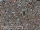 Estadio Garcilaso de la Vega, Cuzco, Peru - aerial photo