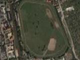 Hippodrome in Sopot, Poland - aerial photo