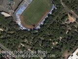 Valeriy Lobanovskyi stadium, Kiew, Ukraine - aerial photo