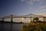 A railway bridge with transporter bridge, Rendsburg, Germany - additional photo
