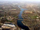 AM General H-1 and H-2 Plant, Osceola, Indiana, USA - In the lower left is the AM General Hummer plant
